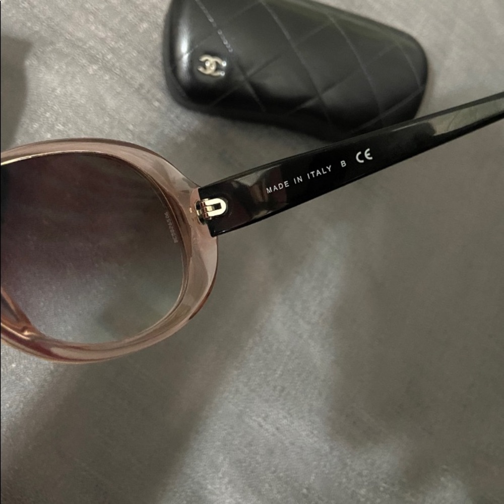 Chanel Sunglasses designer brand luxury cc logo pink black authentic - Picture 7 of 13